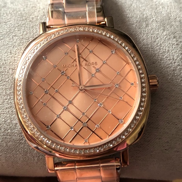 FREE SHIPPING! MICHAEL KORS-NWT Rose Gold WATCH - Picture 6 of 12